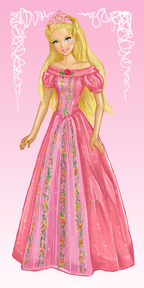 barbie paintings