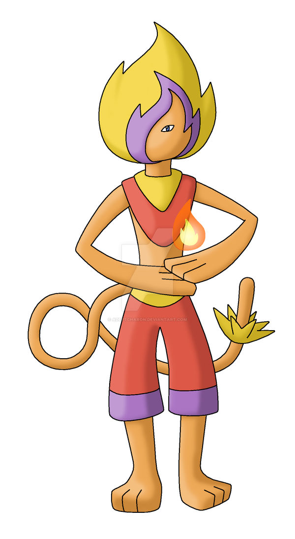 113 Pyroleo shiny by AdeptCharon on DeviantArt