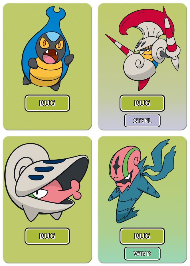 Pokemon Type Wheel - Defensive Match-ups - DarkV. by AdeptCharon on  DeviantArt