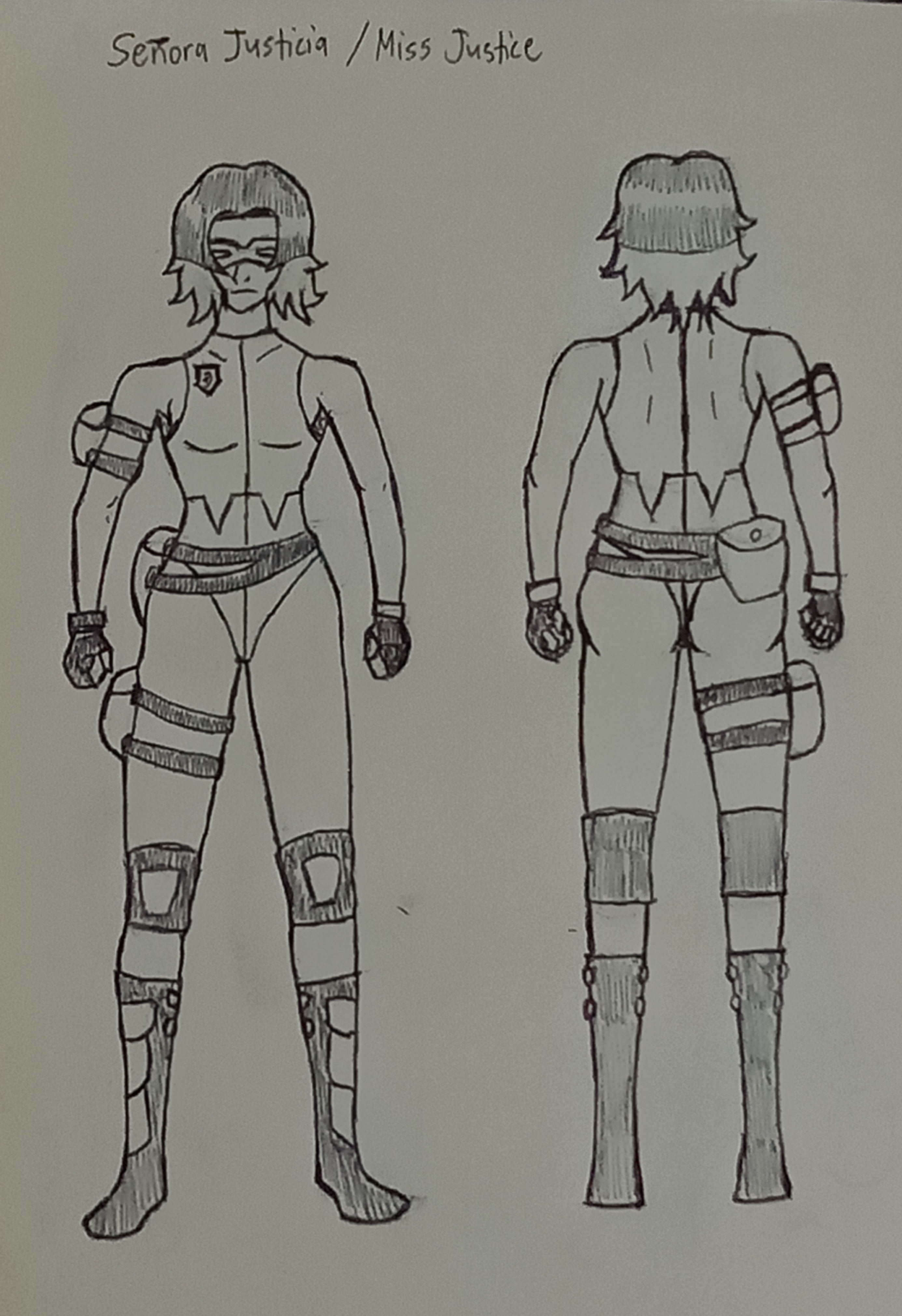 Seniora Justicia - 1 (Line Art)