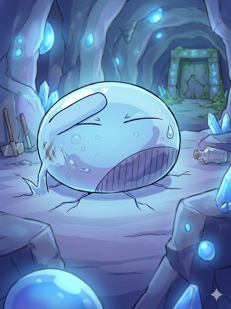 Slime Rimuru Ui Rimuru's Slime Salute (AI Version) by ecniv19 on DeviantArt
