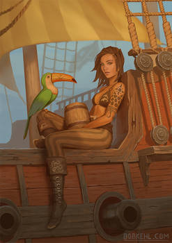 Sunset in Buccaneers Bay