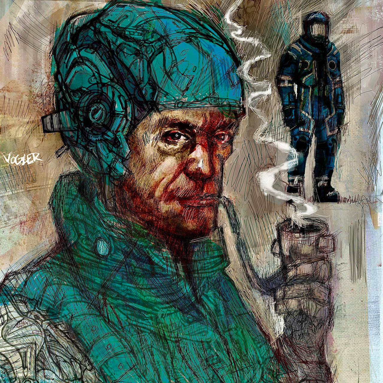 Scifi concept art