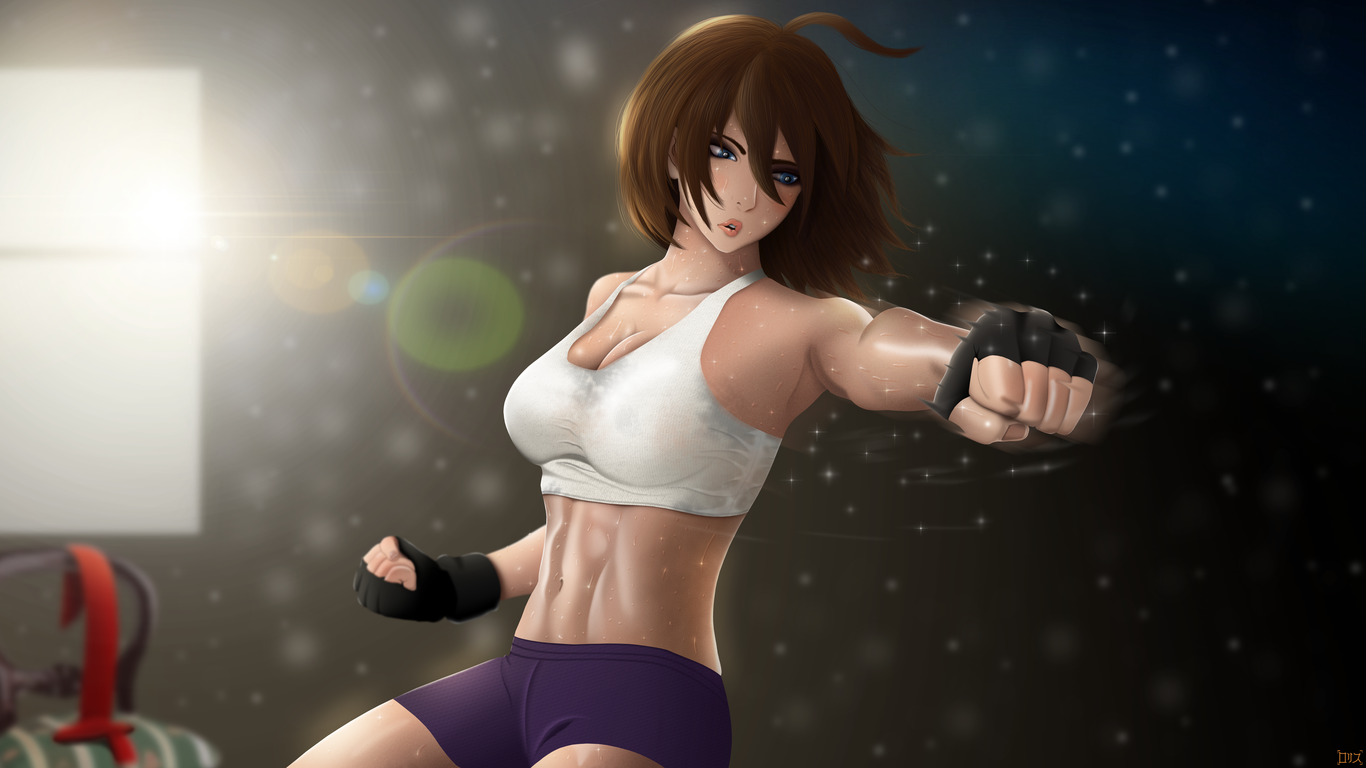 Mikasa ackerman abs best sale workout