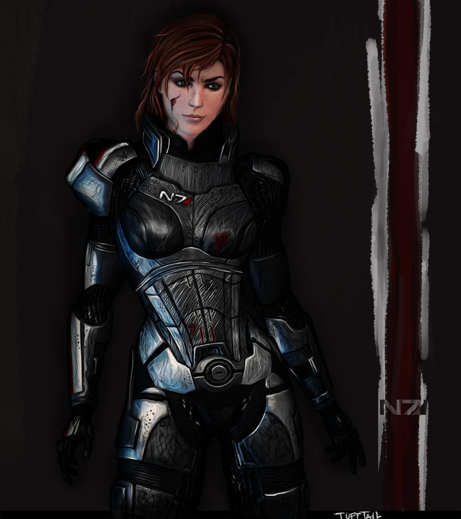 Commander Shepard by TuftTail on DeviantArt