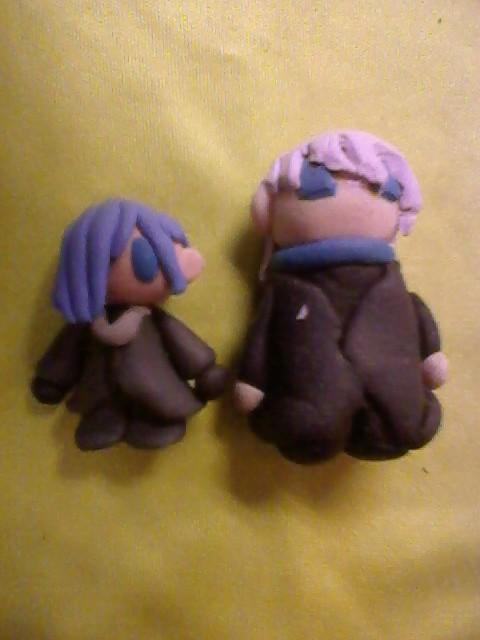 Our Little Clay Buddies: Zexion+Tomyo