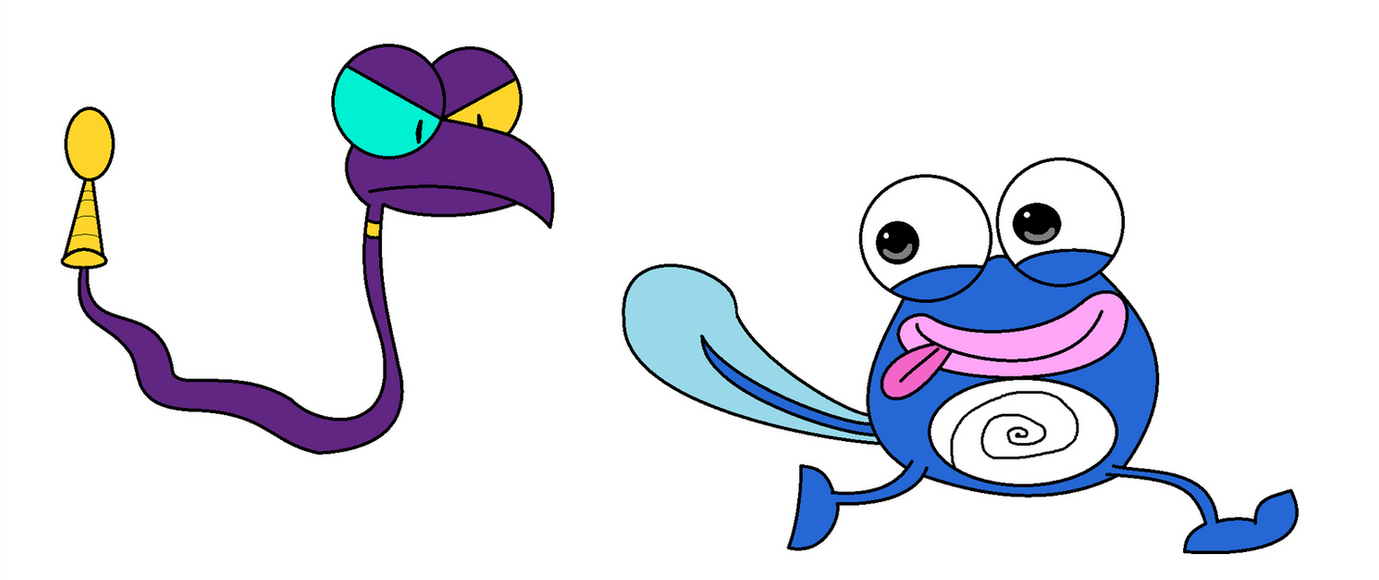 Knotty chasing Polimer ANIMATED by BluShneki522 on DeviantArt