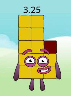 Numberblock 3.25 (old) by BluShneki522 on DeviantArt