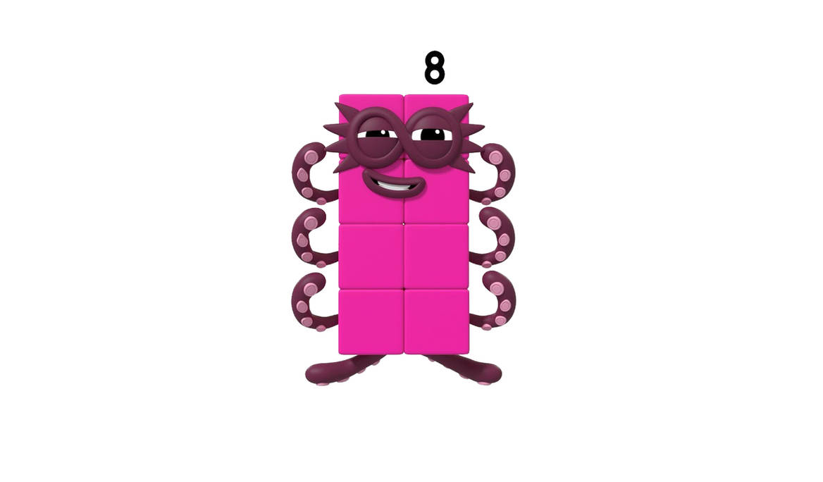 My Octo Guard OCs - Numberblock Eight/Octoblock by BluShneki522 on ...