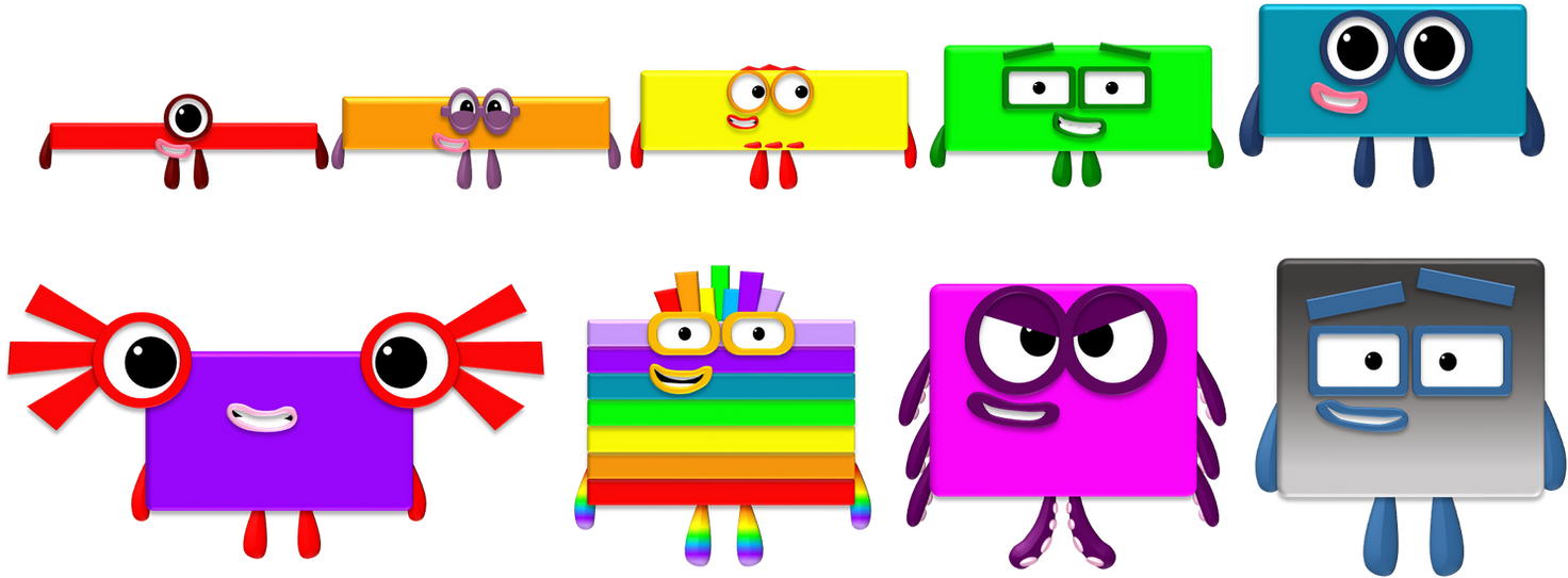 Number Blocks Tenth Numberblocks: Tenths by BluShneki522 on DeviantArt