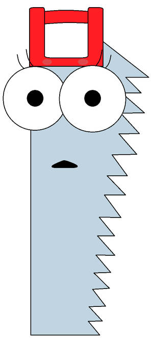 Dusty the Saw surprised (Octo Guard)