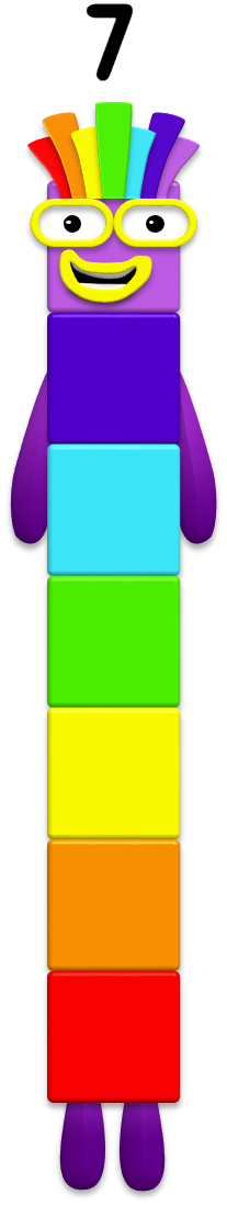 Number Blocks Rigs Powerpoint Numberblock Seven (with my updated rigs) by BluShneki522 on DeviantArt