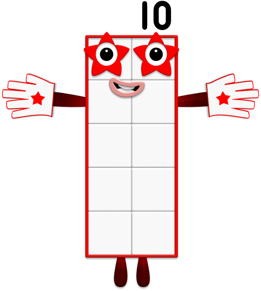 Numberblocks Rigs Numberblock Ten (with my updated rigs) by BluShneki522 on DeviantArt