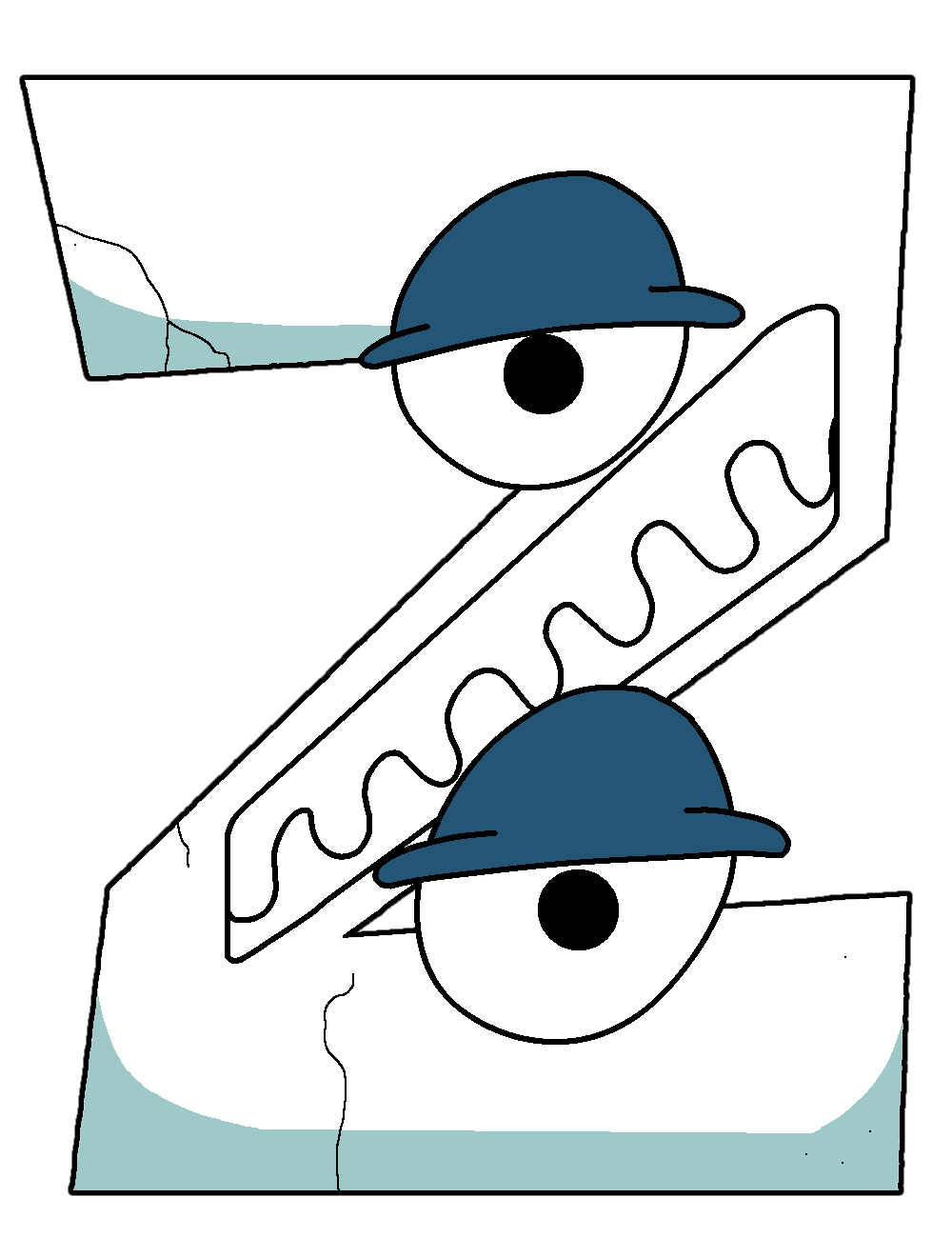 Alphabet Lore Z in SpongeBob style by BluShneki522 on DeviantArt