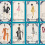 60s fashion Journaling Cards