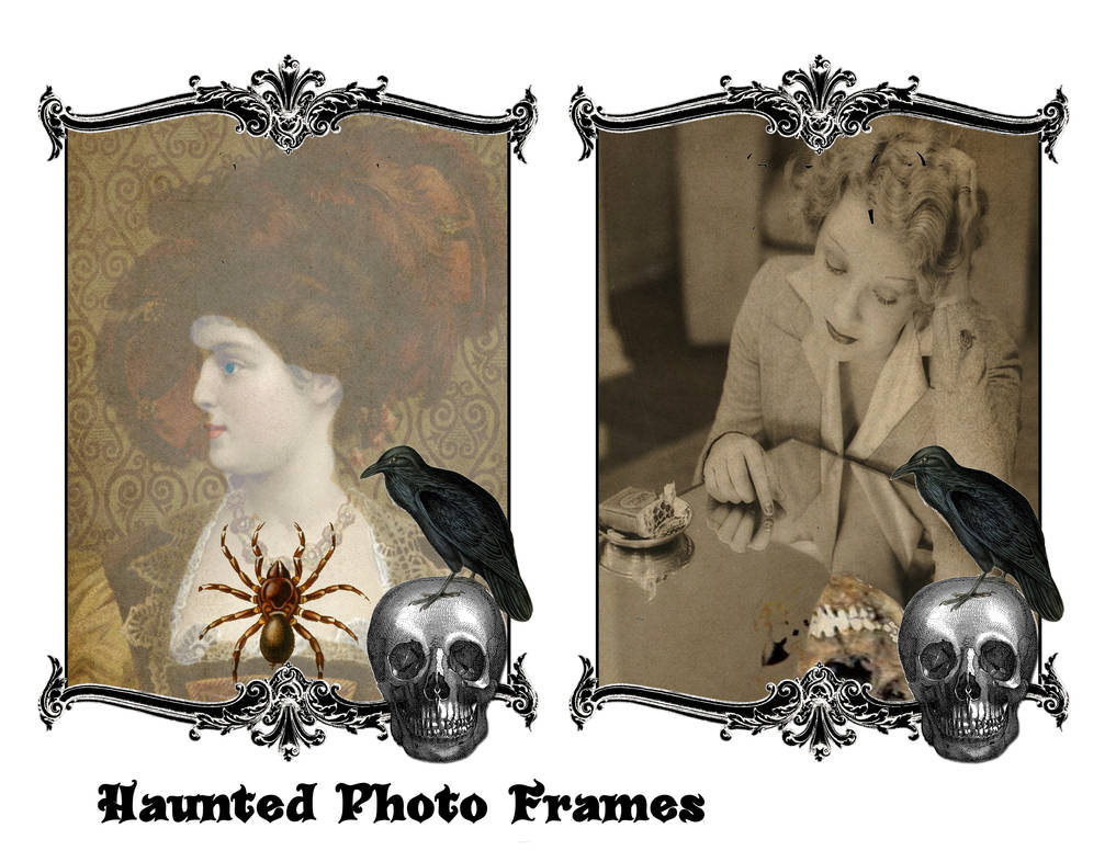 Haunted Photo Frames by Eclecticmarty on DeviantArt