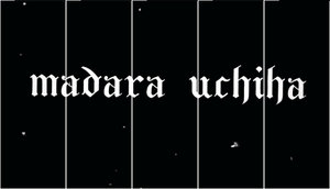 Madara Uchiha - Workshop Showcase
