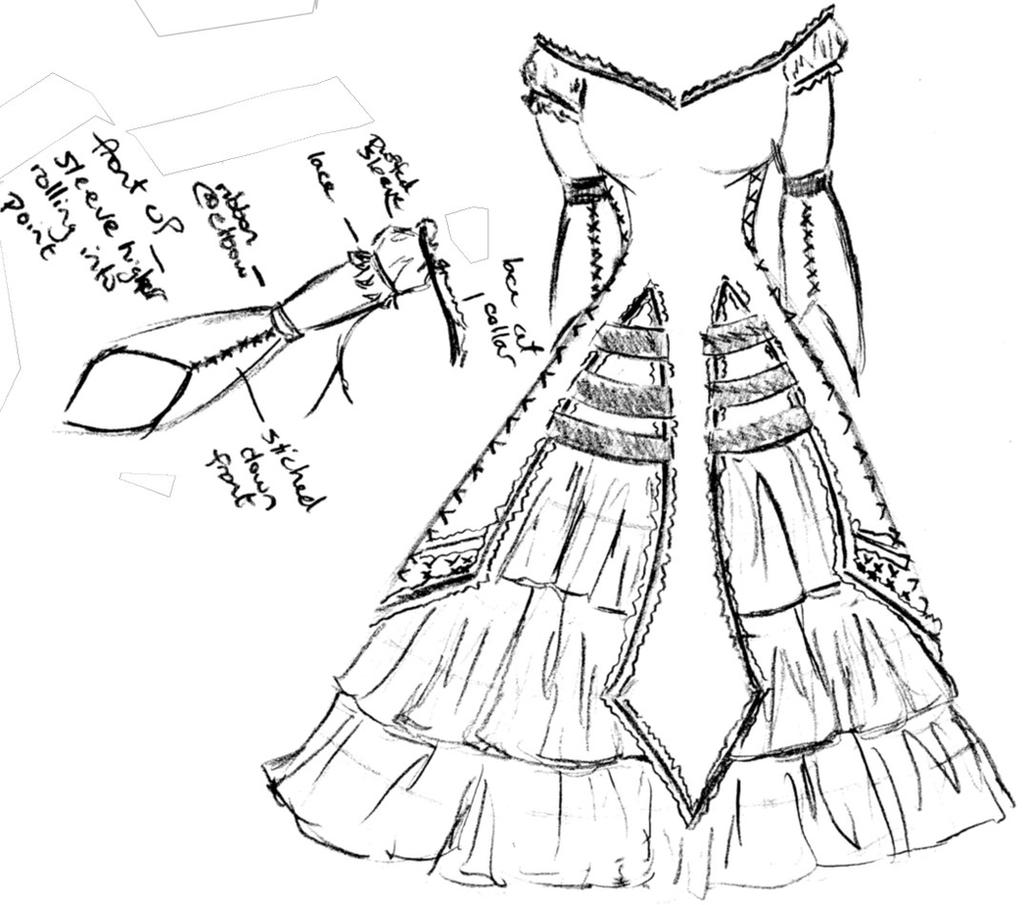 EGL Grad Dress Design-- Front