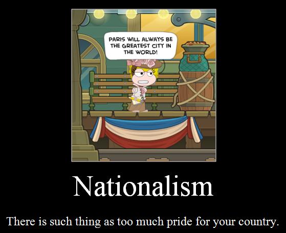 Nationalism Motiv. Poster