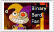 Binary Bard Stamp by 1313cookie