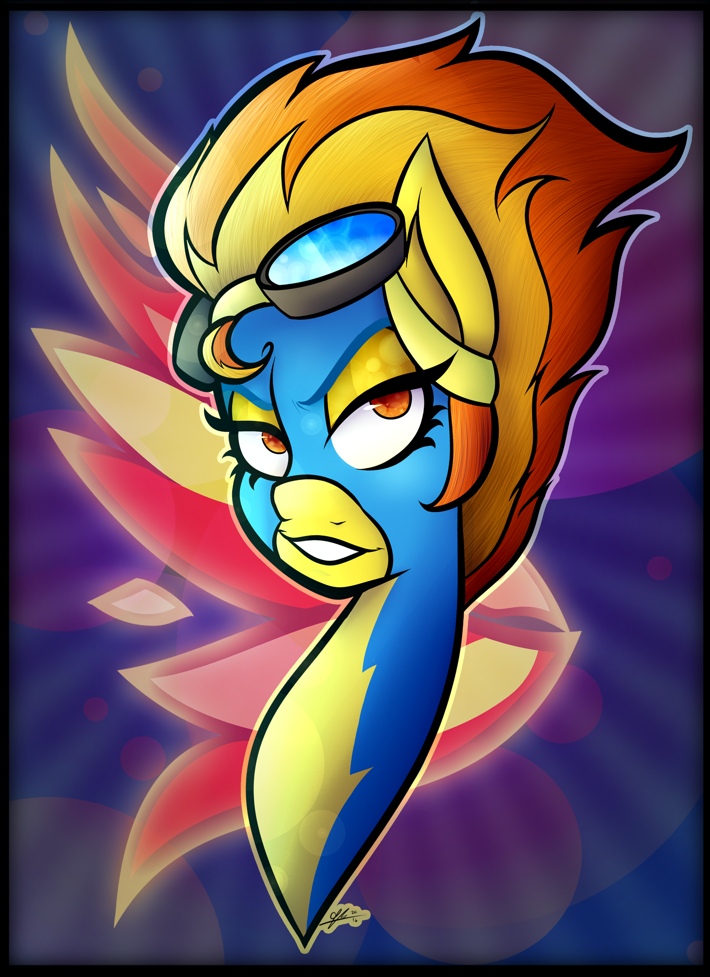 MLP Bust Print - Spitfire