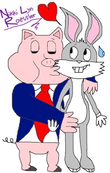 Pig from bugs discount bunny
