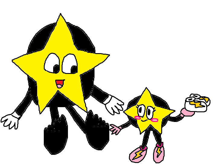 Ristar Jr takes off Ristar's shoes by MysticChaosEmeralds on DeviantArt