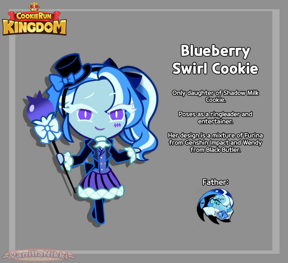 Crk Raspberry Truffle Oc CRK OC || Blueberry Swirl Cookie by xXNoemiteaXx on DeviantArt