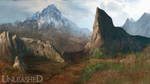 Unleashed-Enviroment concept art-Mountains by Snook-8