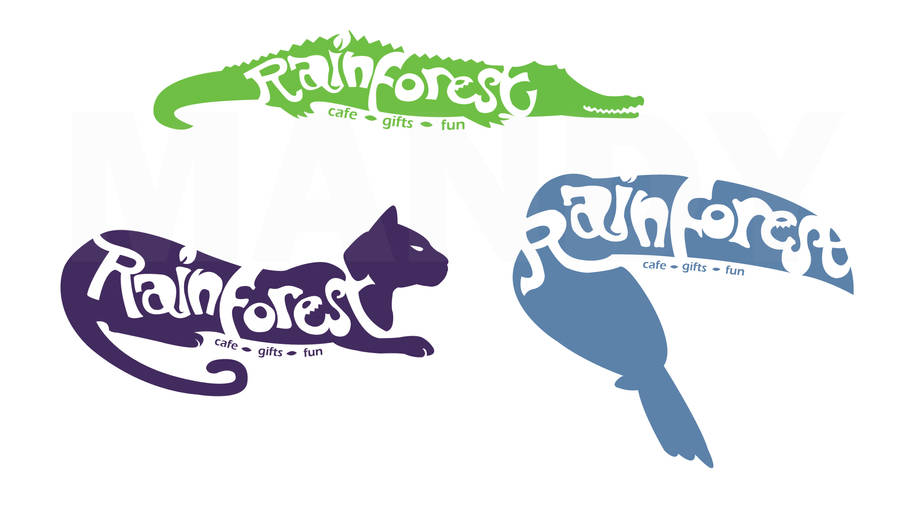 Rainforest Cafe Logo Redesign by Manden