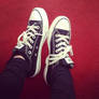 My converse before I got them filthy