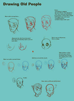 Drawing Old People: A Quick and Dirty Guide