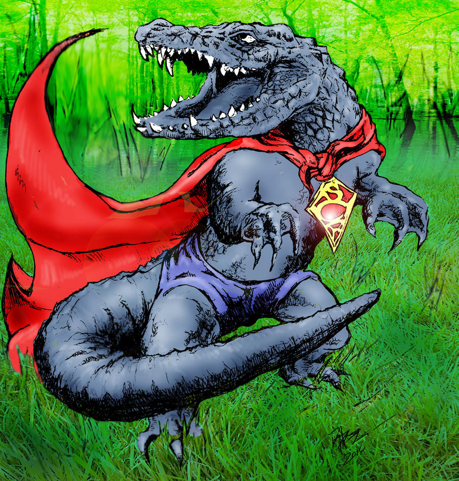 Super Crocigator Rex