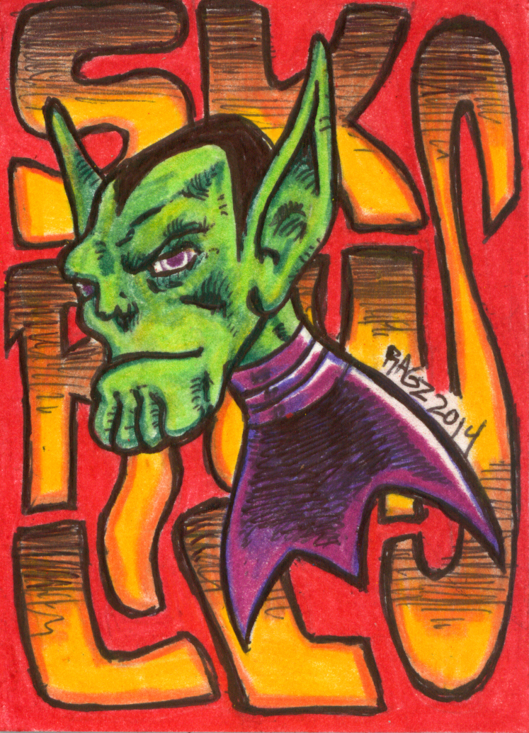 Skrull Sketch Card