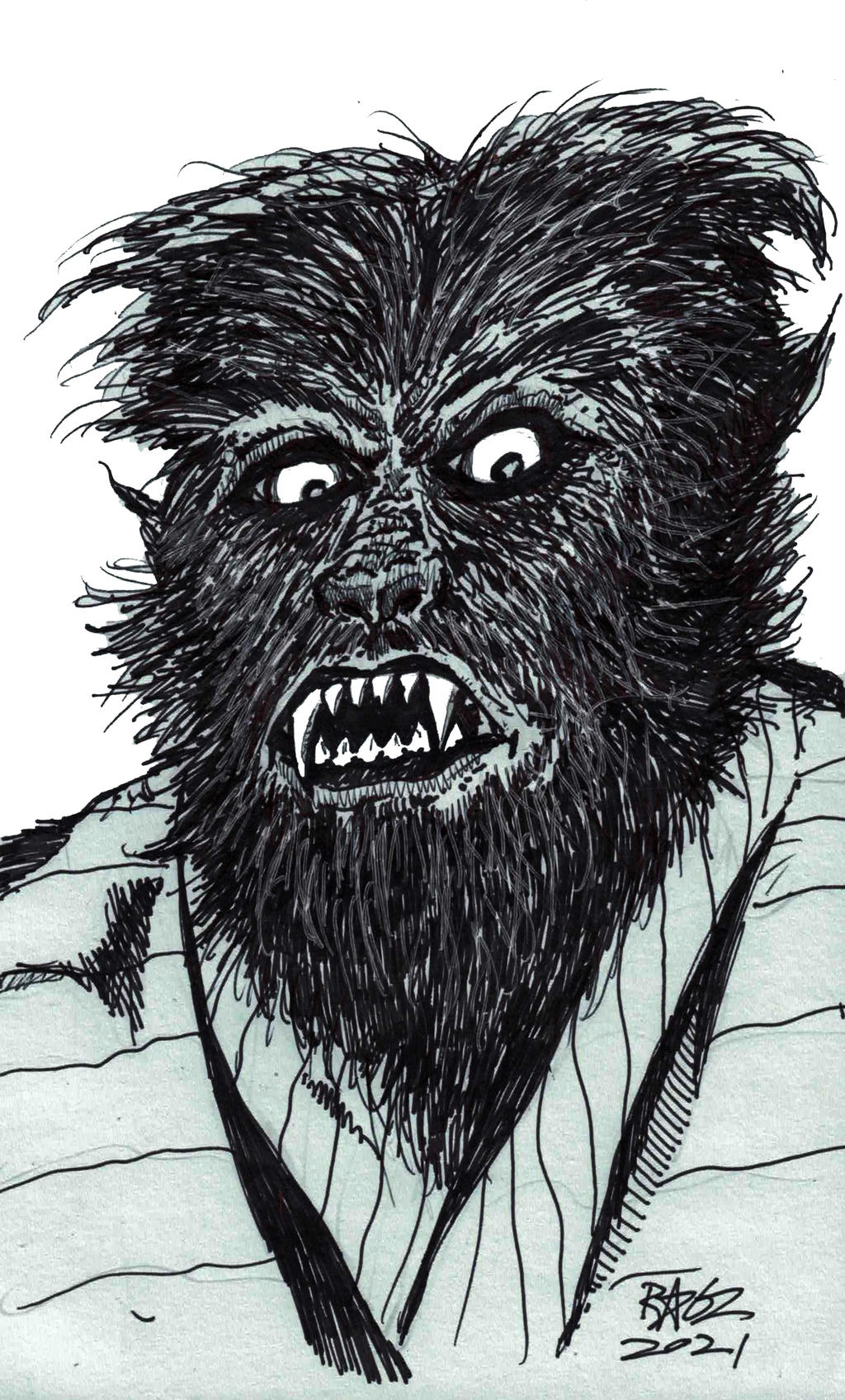 Werewolf Man by ragzdandelion on DeviantArt