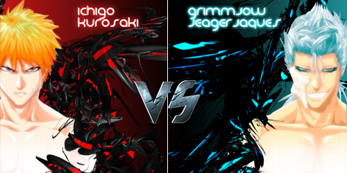 ichigo-vs-grimmjow battle sign