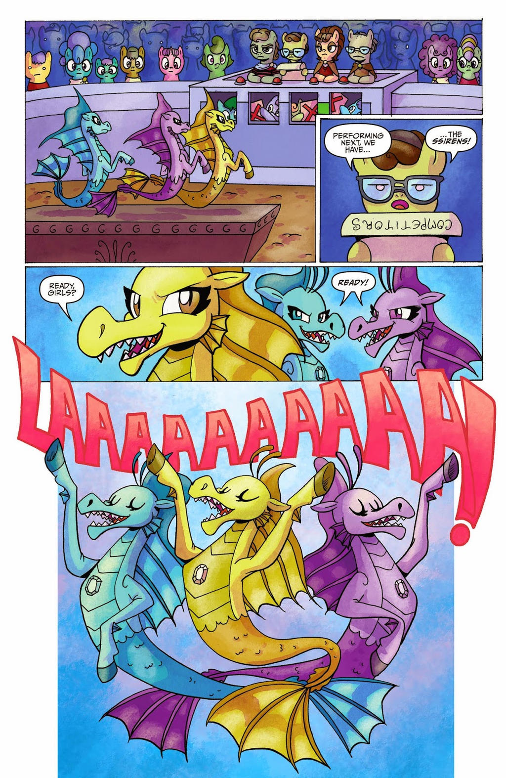 MLP FIENDship is Magic Issue 3 Sirens Page 7 by IlliowDarkness on ...