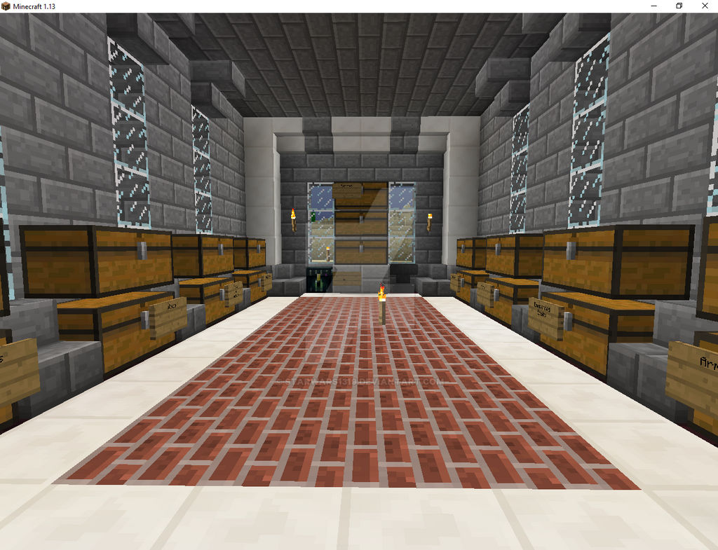 Storage Building Inside Minecraft By StarWars1319 On DeviantArt