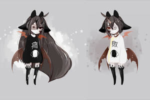 [CLOSED] Twin Chibi Adoptables Uber EDGy