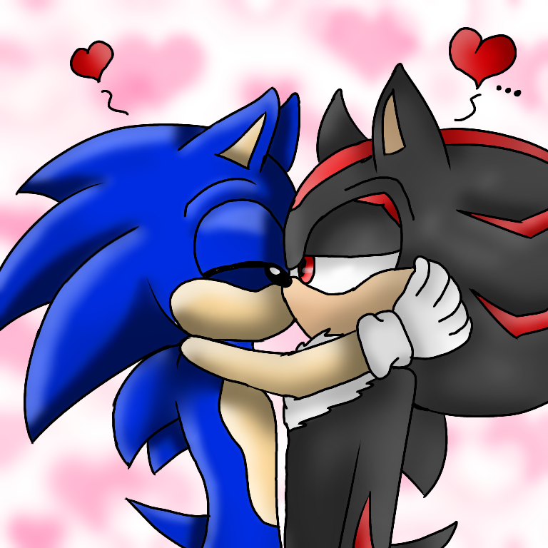 Sonic and Shadow kissing by xXSk8terVampireXx on DeviantArt