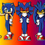 Sonic hypnotized Shadow and Silver to be like him