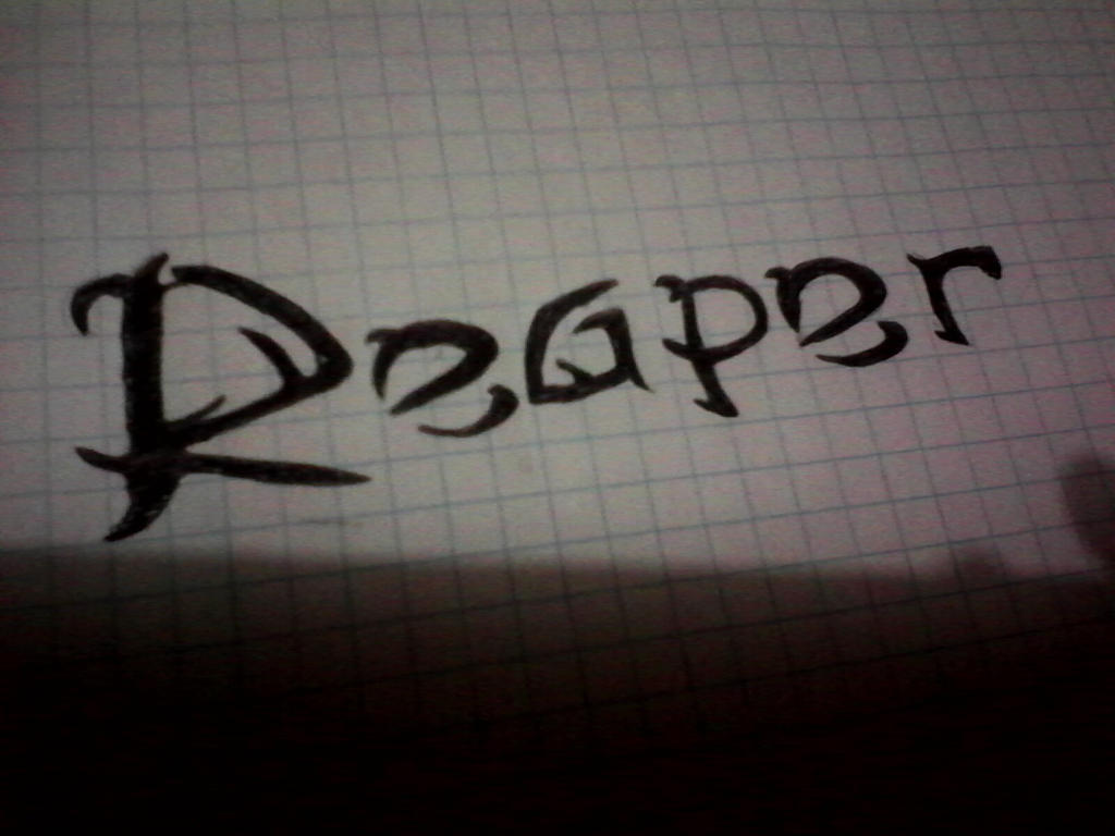 Reaper tribal font by Reapersharvest61 on DeviantArt