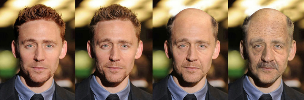 Tom Hiddleston young to old