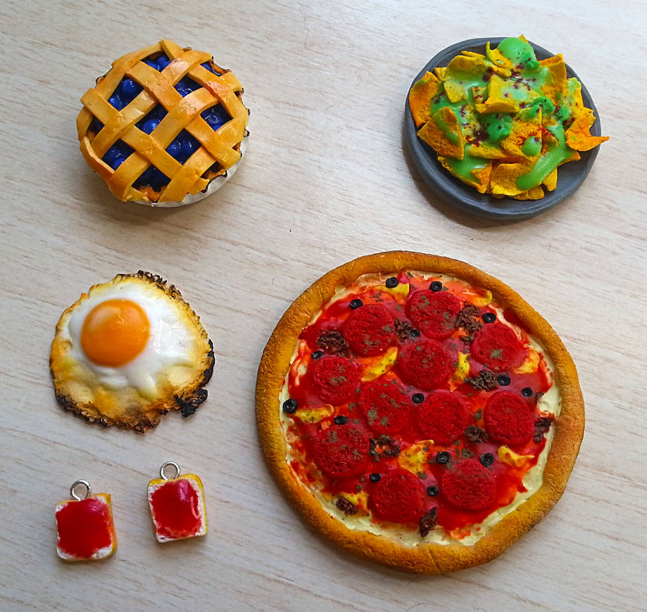 Fimo Food by Ragamuffyn on DeviantArt