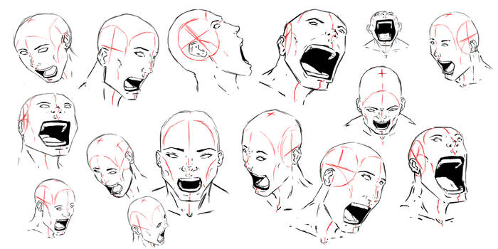Shouting With Rage Reference Explore the Best Shouting Art | DeviantArt