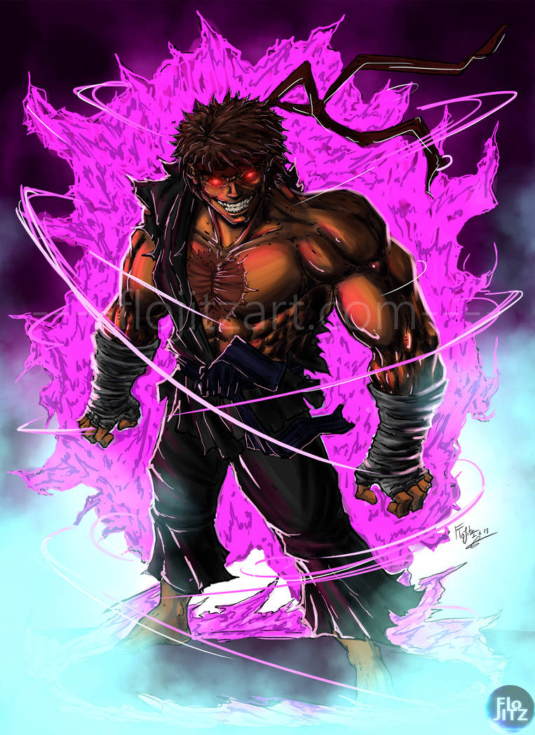 Evil Ryu by Flo-Jitz on DeviantArt