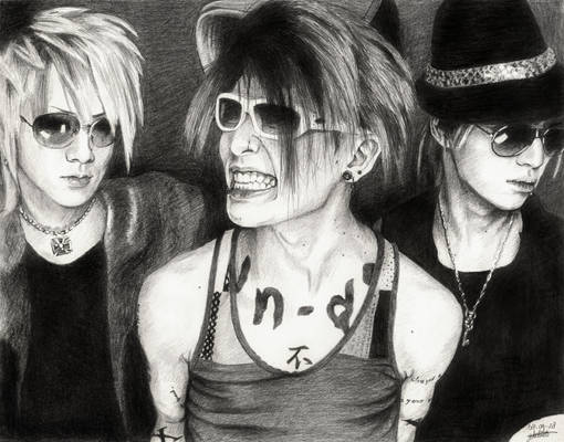 Miyavi, Ruki and Shou