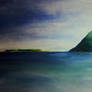 Mount Maunganui in Oil