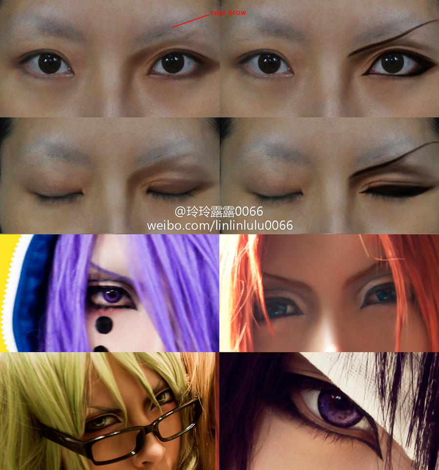 boy character's eyes makeup tutorial by 0066 on DeviantArt