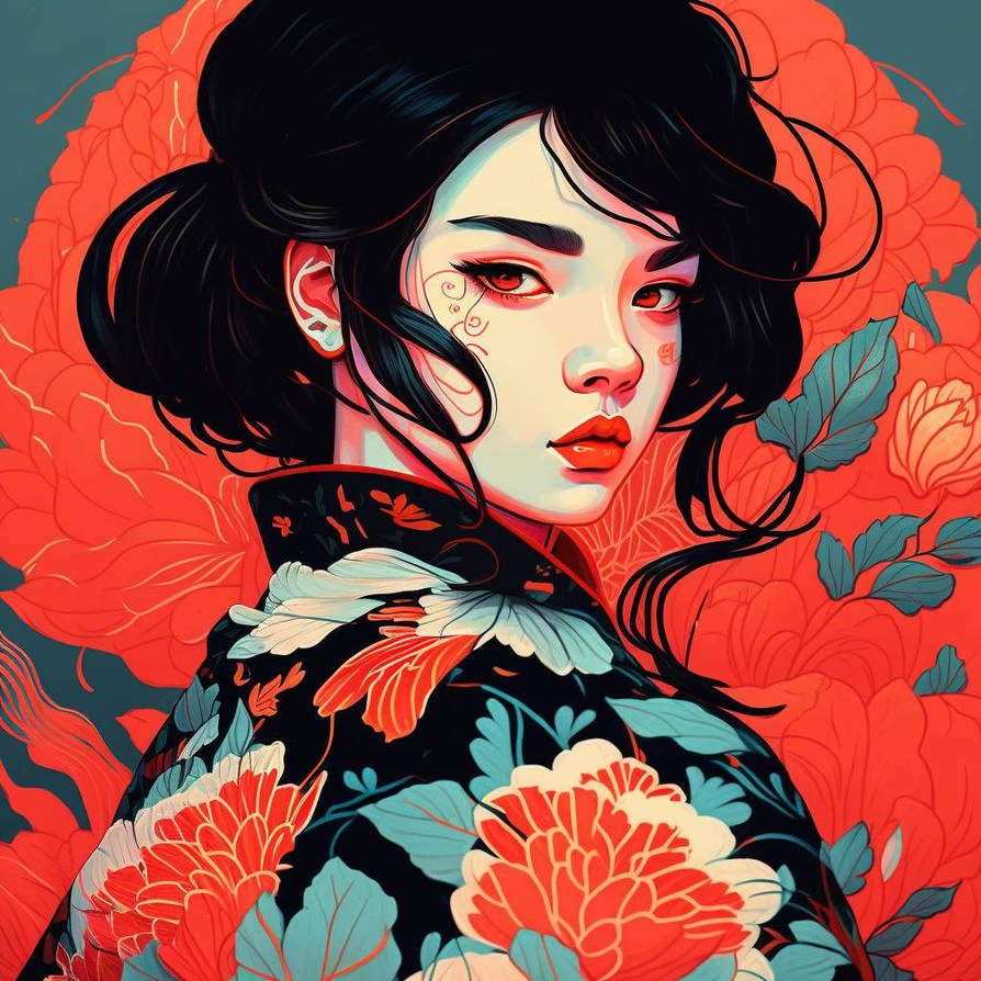 Chinese Girl Art By Aj3a On Deviantart Chinese Girl Art By Aj3a On Deviantart